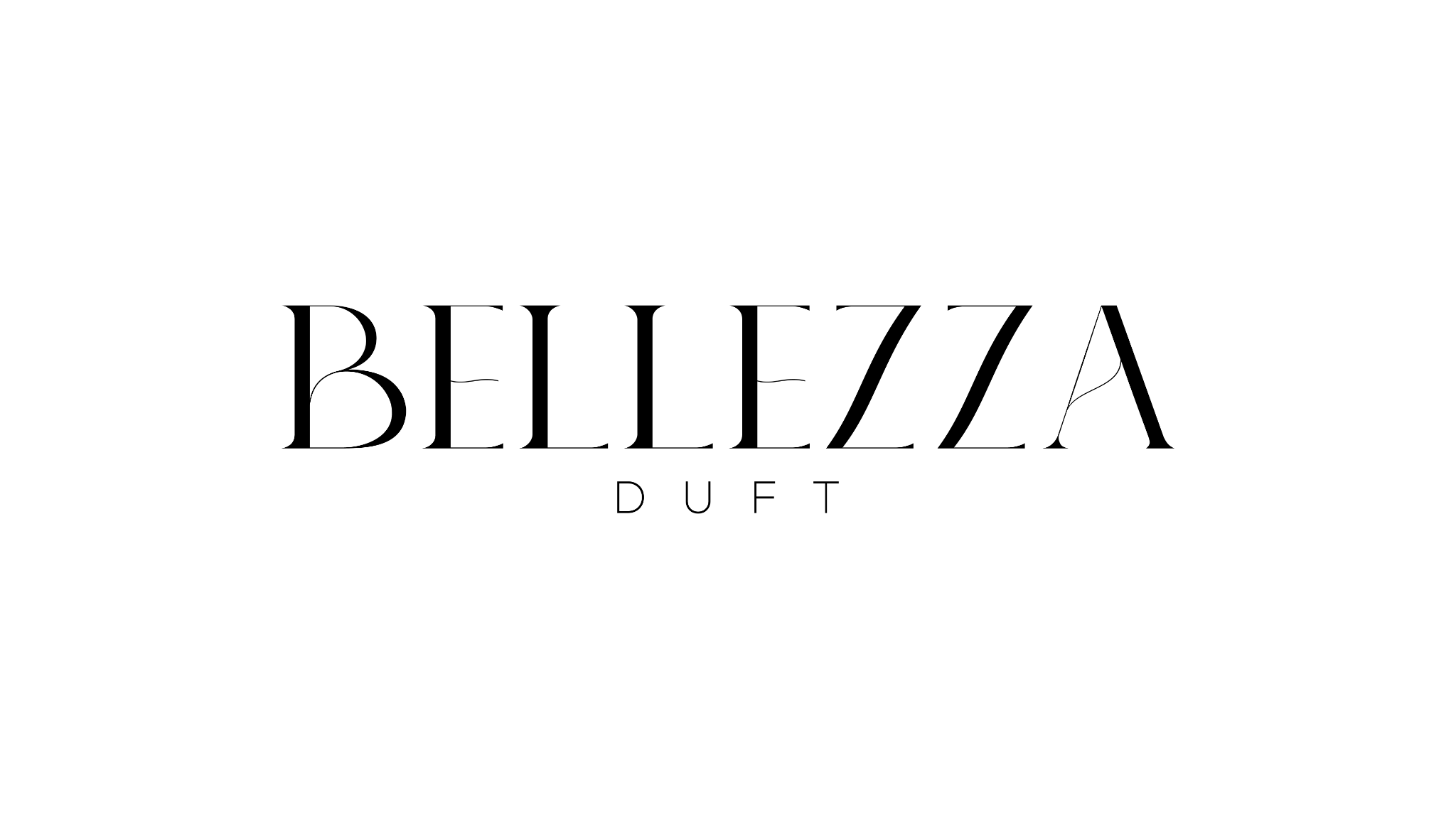 Bellezza Duft Schriftzug Logo